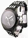 MENS CROTON STEEL CHRONO WATCH CC311205BKSL