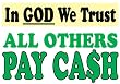 Pay Cash