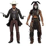 NECA The Lone Ranger - 7 Deluxe Scale Action Figure (Set of 2)