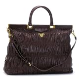 プラダ　バッグ　PRADA プラダ　ＢＮ１９５１　ＮＡＰＰＡ　ＧＡＵＦＲＥ　トートバッグ　ＷＩＮＥ 並行輸入品 PRADA トートバッグ