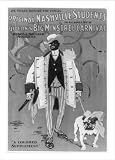 Historic Theater Poster (L), Original Nashville Students in alliance with Gideons Big Minstre