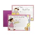 Cake Girl Party Invitations