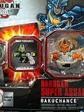 Bakugan Super Assault Gundalian Invaders New Bakuchance (Grey) Haos MYSTIC CHANCER w/DNA CODE (FACTORY SEALED)