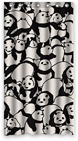 Pile of Pandas Background Shower Curtains 36" x 72"