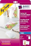 Produkt-Bild: Avery Zweckform Gru&szlig;karten DIN A5 ; 10 St.(Karten + Kuverts)