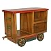 Handmade Caboose Design Kids Storage Cabinet / Shelf
