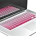 Litop Pink Gradient Thin Silicone Keyboard Cover Keyboard Skin for Apple 13