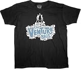  : Venture Bros Skull Pile High Five Black T-Shirt Tee
