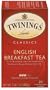 Twinings English Breakfast Tea, Tea Bags, 20-Count Boxes (Pack of 6)