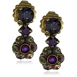 Sorrelli Aurora Sky Multi-Crystal Floral Drop 