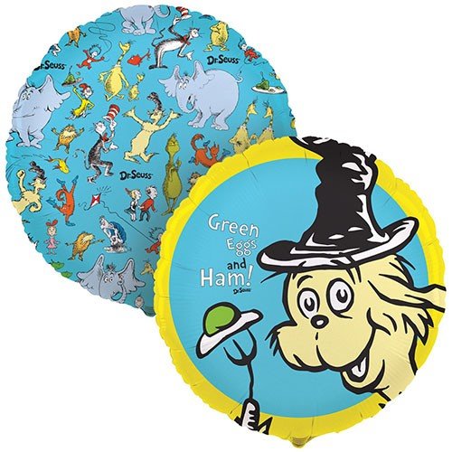 Dr Seuss Classic Book Mylar Balloon