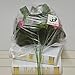 hilingo 1 Bunch Hight Quality Fake Peony Artificial Flower Bouquet Home Office Decor Fushia