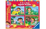 from Ravensburger Dora the Explorer - 4 Puzzles in a Box