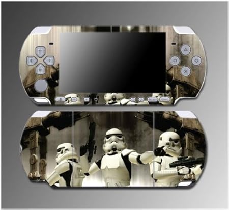 Star Wars Storm Troopers AT ST Rebel Video Game Vinyl Decal Sticker Cover Skin Protector #6 for Sony PSP Slim 3000 3001 3002 3003 3004 Playstation Portable