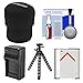 Essentials Bundle for Sony Cyber-Shot DSC-QX30 & DSC-QX100 Smartphone Attachable Lens-Style Camera with Case + NP-BN1 Battery & Charger + Flex Tripod Kit