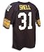 Donnie Shell Autographed Jersey - black Throwback