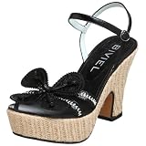 Biviel Womens 662 Platform Ankle Strap Sandal