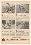 1951 IH International Harvester McCormick Farmall Super C Tractor Plow Print Ad (49743)