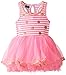 Mud Pie Baby Girls' Glitter Party Dress, Pink, 12-18 Months