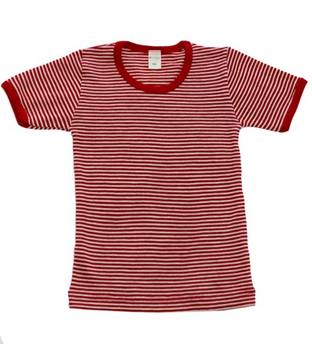 Big Boys Organic Wool Short-Sleeved Undershirt