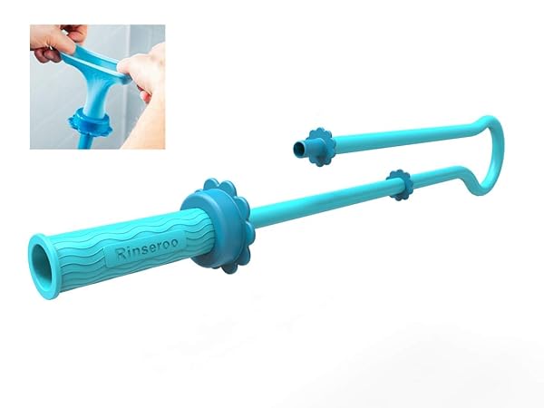 Rinseroo Slip On Dog Wash Hose Attachment Pet Shower Sprayer For