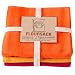 Apparel : Now Designs Set of 3 Floursack Towels, Marigold Series