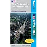 cotswolds and gloucestershire gb os explorer map active tour08 os os travel map tour map