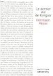 Le dernier �t� de Klingsor