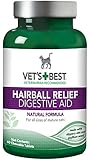 Vet's Best Hairball Relief Digestive Aid, 60 Chewable Tablets