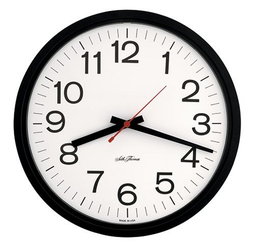 Seth Thomas Contract 12Q Wall Clock