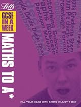 GCSE Maths to A (GCSE in a Week)