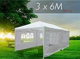 Quictent 3x6m White Party Tent Canopy Gazebo