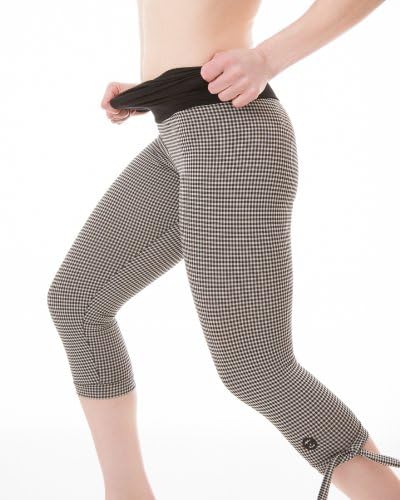 DJ Skins Women's Check it Out Comfort Waist Capri
