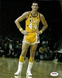 Autographed/Hand Signed Jerry West 8x10 Photo - Los Angeles Lakers 8x10 Photo