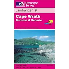 Cape Wrath, Durness and Scourie (Landranger Maps)