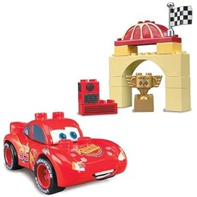 Mega Bloks Cars Playset - Piston Cup