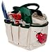 Kid's Garden Tote with Tools: Trowel, Rake, & Shovel in a Sturdy Canvas Bag - perfect for Children's small hands!