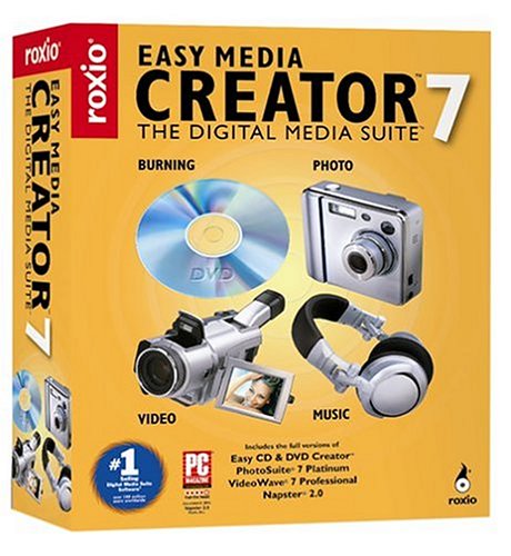 Roxio Easy Media Creator 7 OLD VERSIONB0001BMYIE : image