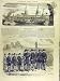 1863 FRIGATE FLORIDA BREST FETE CADETS ZURICH FRENCH