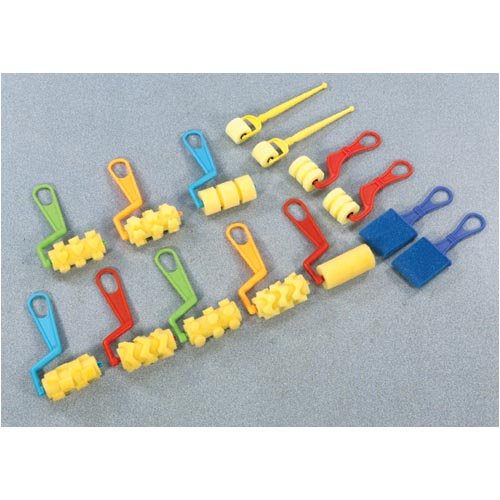 Childrens Toyshop  Toys : Foam Brushes And Roller Set