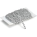 Darice Bling on a Roll, 4mm by 10-Yard, 1 Row, Silver