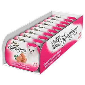 Fancy Feast Steamed Wild Alaskan Salmon Appetizer in a Delicate Broth Fancy Feast Steamed Wild Alaskan Salmon Appetizer in a Delicate Broth