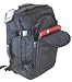 High Quality Cabin Approved Backpack Cabin Flight Bag Holdall Case Rucksack Ryanair Hand Luggage with Packing Straps (BLACK) Size: 55x40x20 cm