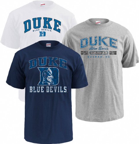 Duke Blue Devils Triple Tee 3-Pack
