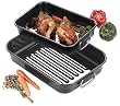 KR�GER Grill-/Auflaufform 43cm schwarz emailliert
