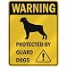 rottweiler26 - WARNING ROTTWEILER PROTECTED BY GUARD DOGS PARKING SIGN