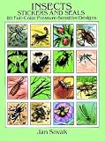 Insects Stickers and Seals: 80 Full-Color Pressure-Sensitive Designs