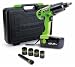 Automotive : Kawasaki 840074 Green 19.2v 1/2 Cordless Impact Wrench Kit