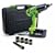 Kawasaki 840074 Green 19.2-Volt 1/2-Inch Cordless Impact Wrench Kit
