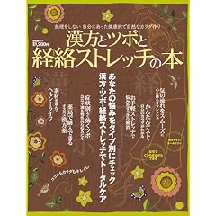 漢方とツボと経絡ストレッチの本(晋遊舎ムック)